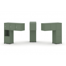 Concept Надставка низкая CN.ONN-006 Кобо/Металл Черный 1099*365*1130