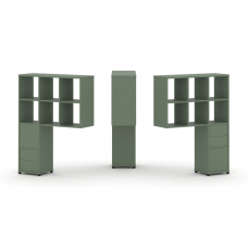 Concept Надставка высокая CN.DNV-008 Кобо/Металл Черный 1099*350*1486