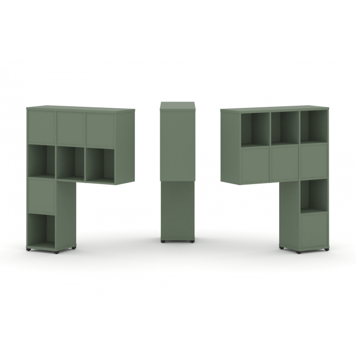 Концепт Надставка высокая CN.DNV-005 Кобо/Металл Черный 1099*365*1486