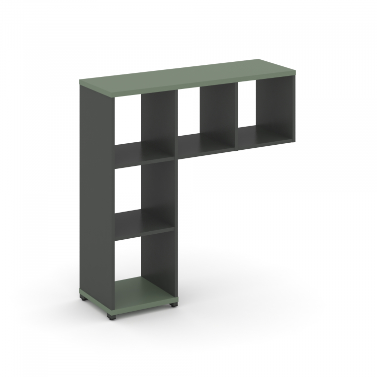 Concept Надставка низкая CN.NN-001 Кобо/Антрацит/Металл Антрацит 1099*365*1130