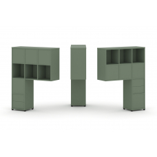 Concept Надставка высокая CN.DNV-006 Кобо/Металл Черный 1099*350*1486