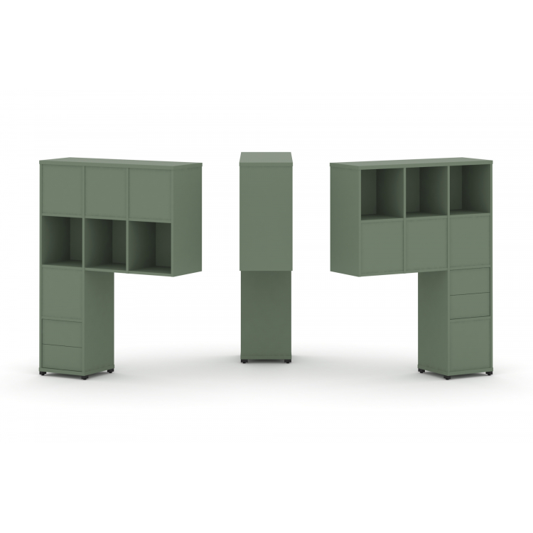 Concept Надставка высокая CN.DNV-006 Кобо/Металл Черный 1099*350*1486