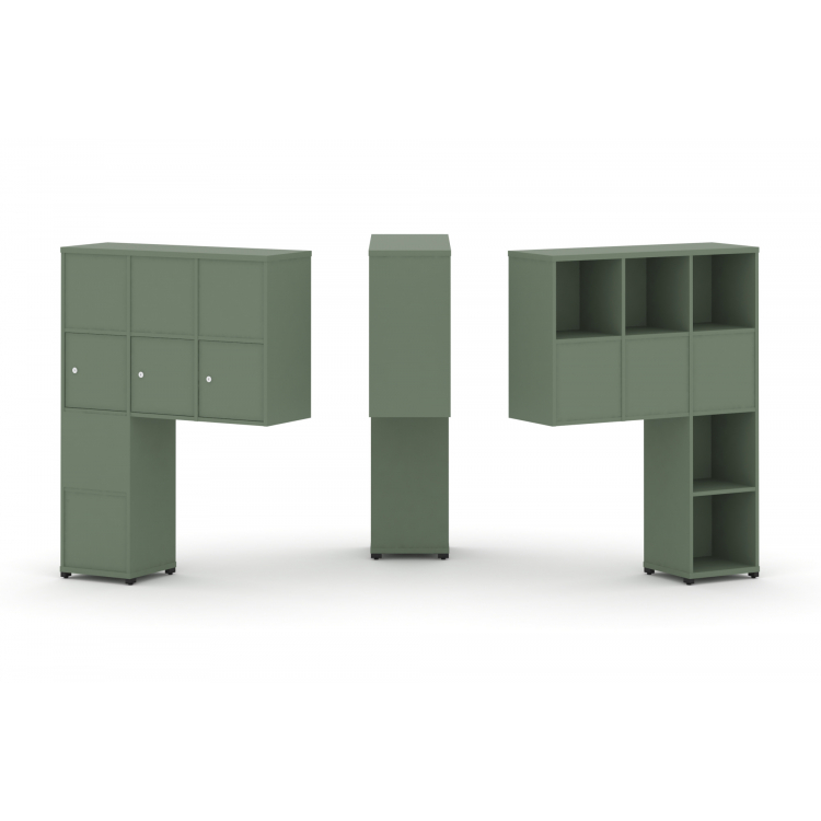 Concept Надставка высокая CN.DNV-010 Кобо/Металл Черный 1099*350*1486