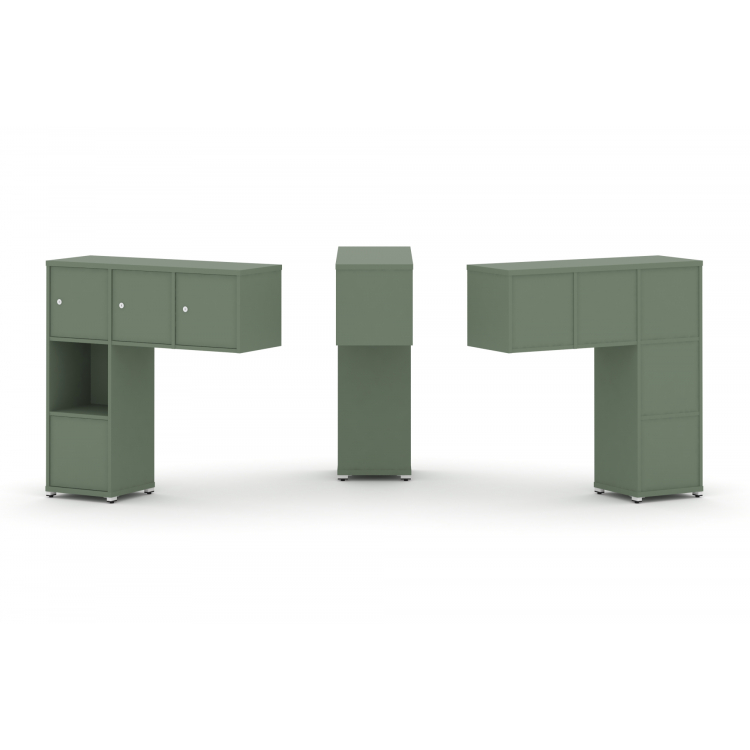 Concept Надставка низкая CN.ONN-006 Кобо/Металл Белый 1099*365*1130