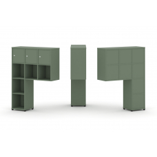 Concept Надставка высокая CN.ONV-003 Кобо/Металл Черный 1099*350*1486