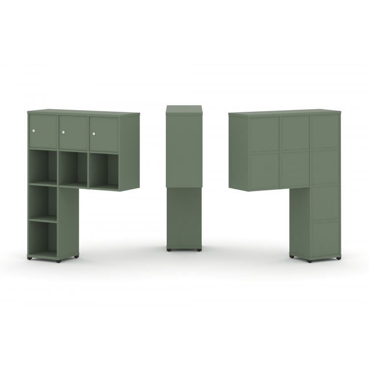 Concept Надставка высокая CN.ONV-003 Кобо/Металл Черный 1099*350*1486