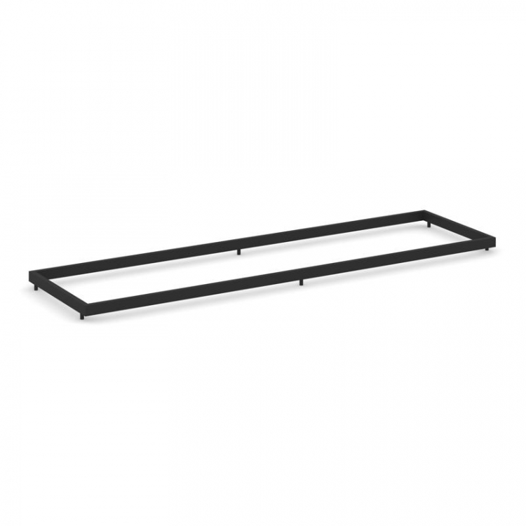 Style Project Рамка для опорного шкафа L=1232мм SN.RT-TO.121 Металл Черный 1227*395*48