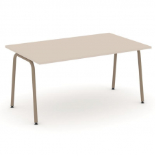 Estetica Стол переговорный ES.PRG-1.4-K Капучино/Металл Латте 1580*980*750