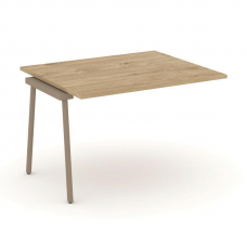 Estetica Проходной наборный элемент перег. стола ES.NPRG-1.2-P Тиквуд Светлый/Металл Латте 1180*980*