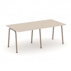 Estetica Стол переговорный ES.PRG-2.1-K Капучино/Металл Латте 1960*980*750