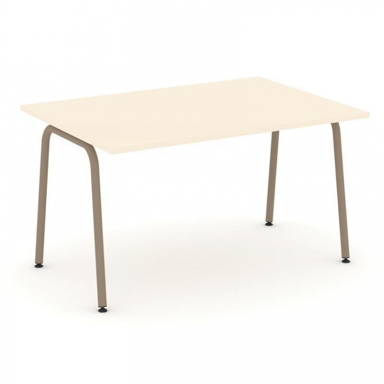 Estetica Стол переговорный ES.PRG-1.3-K Сатин/Металл Латте 1380*980*750