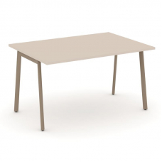 Estetica Стол переговорный ES.PRG-1.3-P Капучино/Металл Латте 1380*980*750