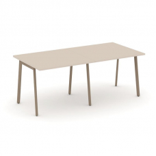 Estetica Стол переговорный ES.PRG-2.1-P Капучино/Металл Латте 1960*980*750