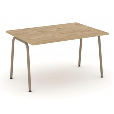 Estetica Стол переговорный ES.PRG-1.3-K Тиквуд Светлый/Металл Латте 1380*980*750