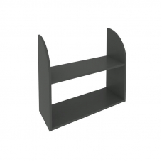 Riva Полка навесная А.ПНС-1 Антрацит 770*280*683