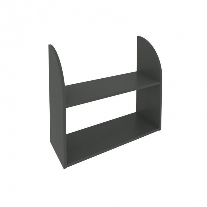 Riva Полка навесная А.ПНС-1 Антрацит 770*280*683