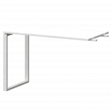 Бриф-приставка СМБ25-О-12.Пр25 Белый/Белый 1200x600x750 Смарт