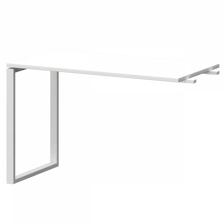 Бриф-приставка СМБ25-О-12.Пр25 Белый/Белый 1200x600x750 Смарт