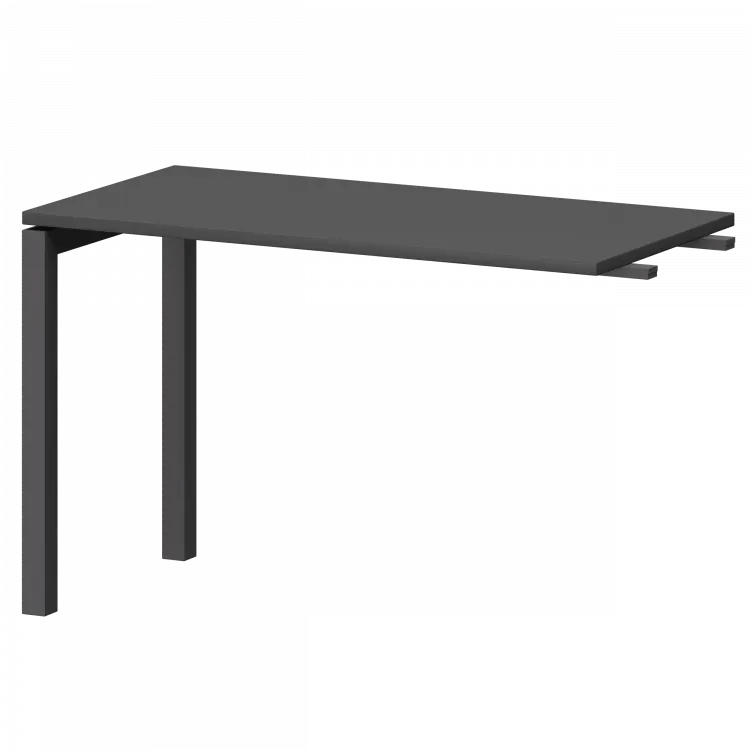 Бриф-приставка СМБ25-П-12.Пр50 Графит/Антрацит 1200x600x750 Смарт