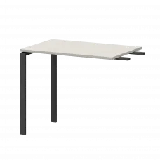 Бриф-приставка на металлокаркасе АМ-090.60 Ясень шимо/Антрацит 900x600x760 Арго-М