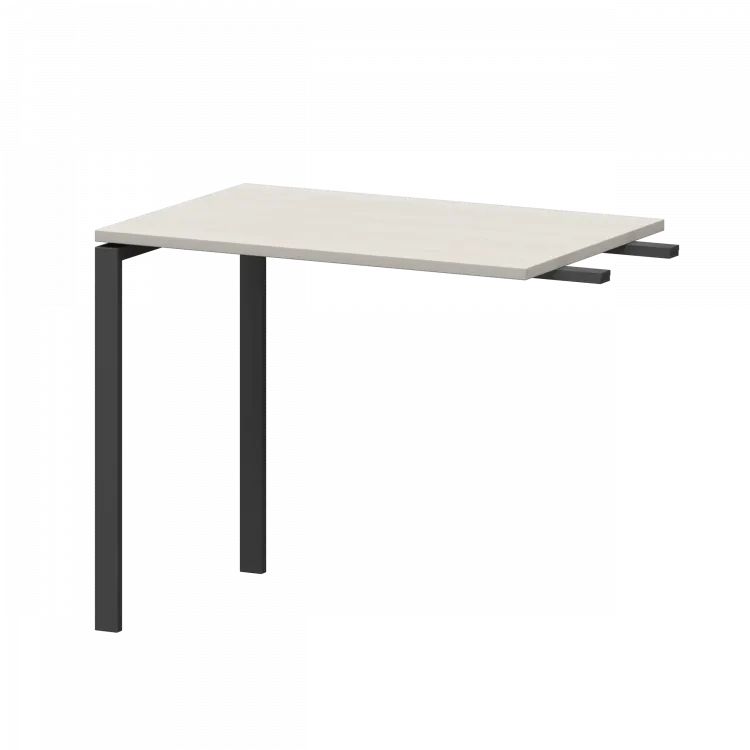 Бриф-приставка на металлокаркасе АМ-090.60 Ясень шимо/Антрацит 900x600x760 Арго-М