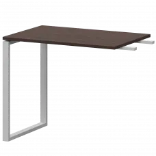 Бриф-приставка на металлокаркасе АМ.О-090.60 Дуб венге/Белый 900x600x760 Арго-М