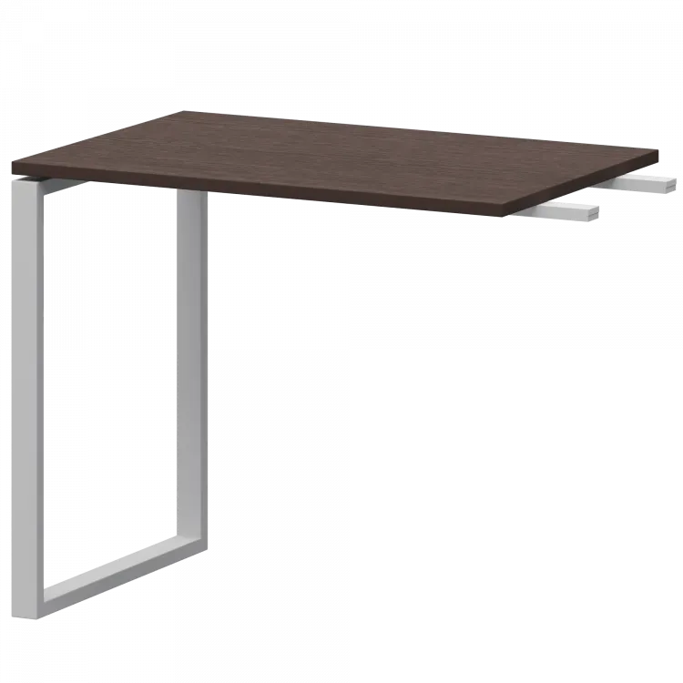 Бриф-приставка на металлокаркасе АМ.О-090.60 Дуб венге/Белый 900x600x760 Арго-М