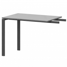 Бриф-приставка на металлокаркасе АМ-090.60 Серый/Антрацит 900x600x760 Арго-М