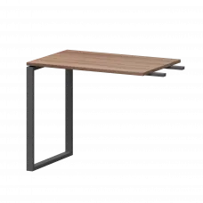 Бриф-приствка на металлокаркасе АМ.О-090.60 Темный шимо/Антрацит 900x600x760 Арго-М