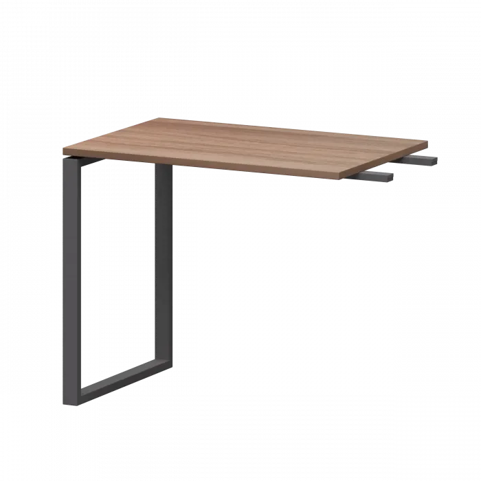 Бриф-приствка на металлокаркасе АМ.О-090.60 Темный шимо/Антрацит 900x600x760 Арго-М