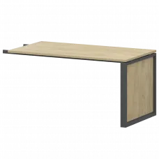 Конференц-приставка НТМ-735 Баттл Рок/Антрацит 1350x730x750 Аргентум-М