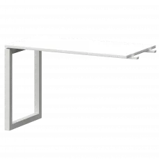 Бриф-приставка СМБ25-О-12.Пр50 Белый/Белый 1200x600x750 Смарт