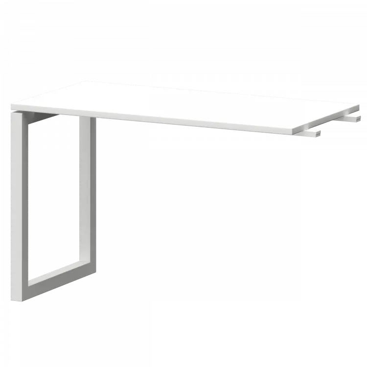 Бриф-приставка СМБ25-О-12.Пр50 Белый/Белый 1200x600x750 Смарт