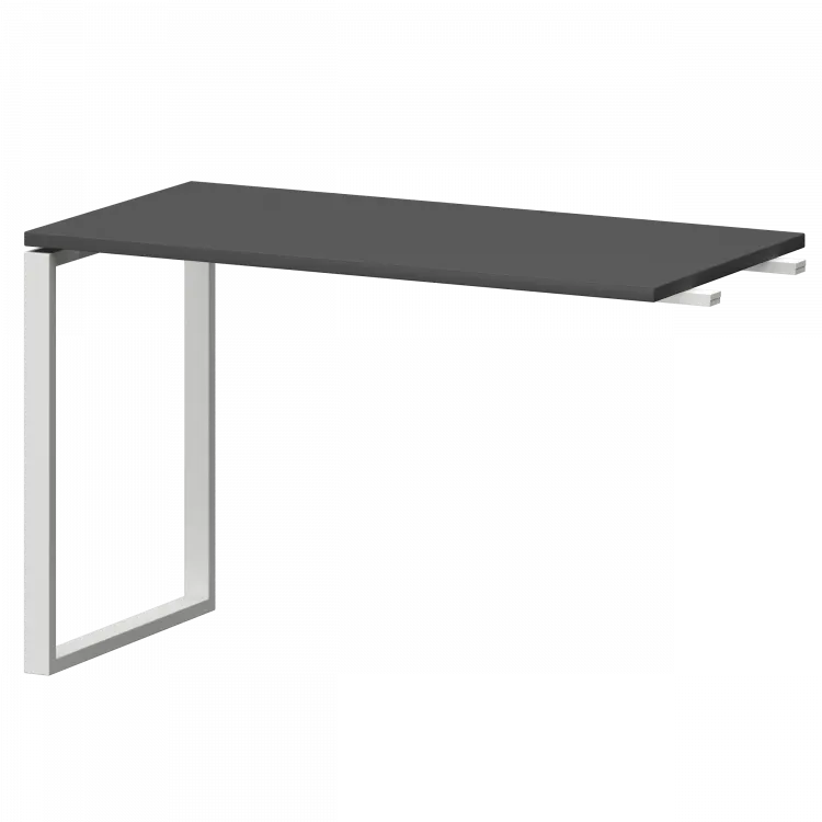 Бриф-приставка СМБ25-О-12.Пр25 Графит/Белый 1200x600x750 Смарт