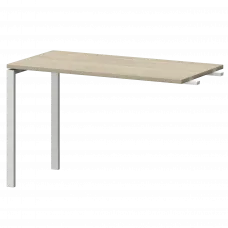 Бриф-приставка СМБ25-П-12.Пр25 Кронберг/Белый 1200x600x750 Смарт