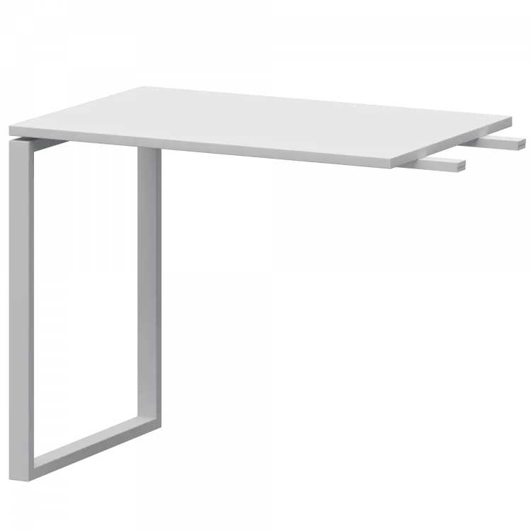 Бриф-приставка на металлокаркасе АМ.О-090.60 Белый/Белый 900x600x760 Арго-М