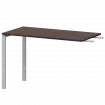 Бриф-приставка на металлокаркасе АМ-120.60 Дуб венге/Белый 1200x600x760 Арго-М