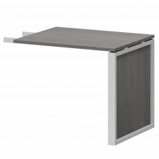 Конференц-приставка HTМ-709 НТМ-709 Лиственница/Металлик 900x730x750 Аргентум-М