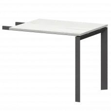 Бриф-приставка на металлокаркасе НТМПБ.П-709 Сосна винтер/Антрацит 900x730x750 Аргентум-МП