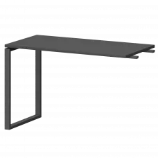 Бриф-приставка СМБ25-О-12.Пр25 Графит/Антрацит 1200x600x750 Смарт