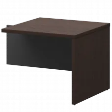 Бриф-приставка KZB-09 Дуб венге/Графит 900x900x750 Кортез