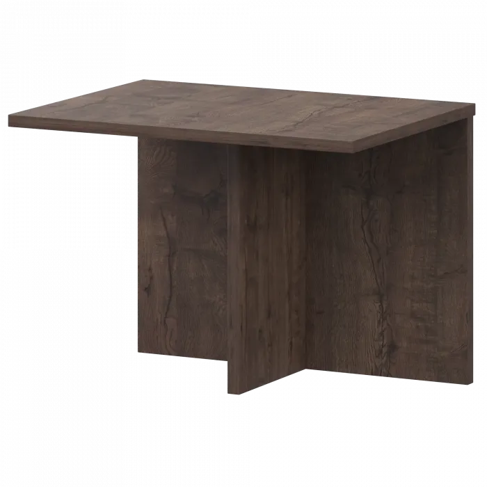 Окончание стола для заседаний КТ-06.38 Дуб апрель 670x900x750 Акцент