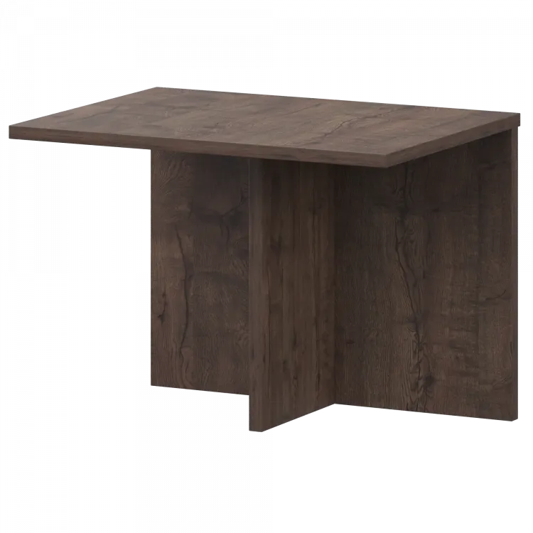 Окончание стола для заседаний КТ-06.38 Дуб апрель 670x900x750 Акцент