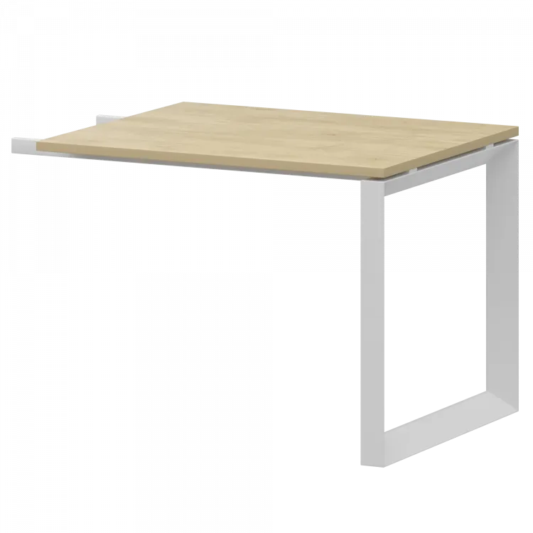 Бриф-приставка на металлокаркасе НТМПБ-О-709 Баттл Рок/Белый 900x730x750 Аргентум-МП