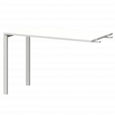 Бриф-приставка СМБ25-П-12.Пр25 Белый/Белый 1200x600x750 Смарт