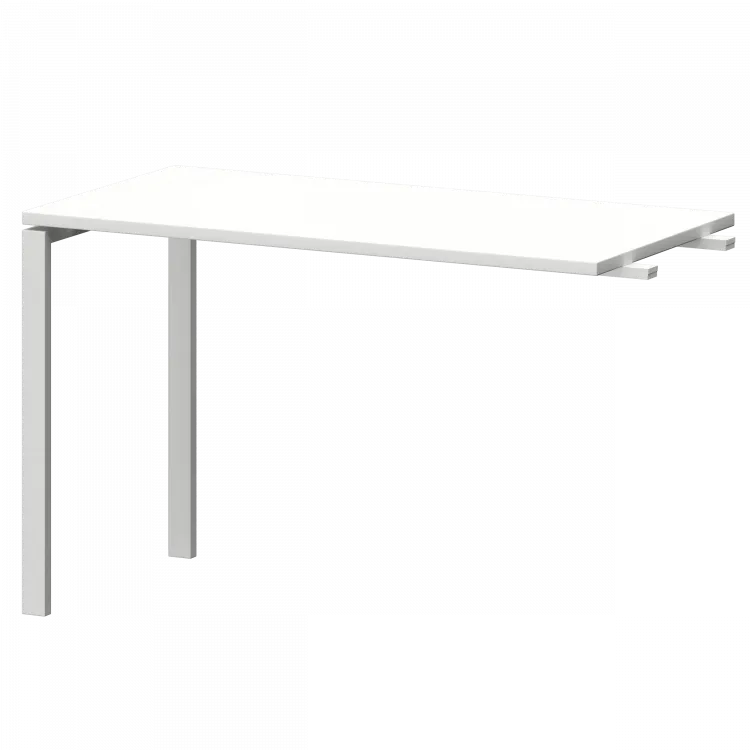 Бриф-приставка СМБ25-П-12.Пр25 Белый/Белый 1200x600x750 Смарт