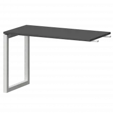 Бриф-приставка СМБ25-О-12.Пр50 Графит/Белый 1200x600x750 Смарт