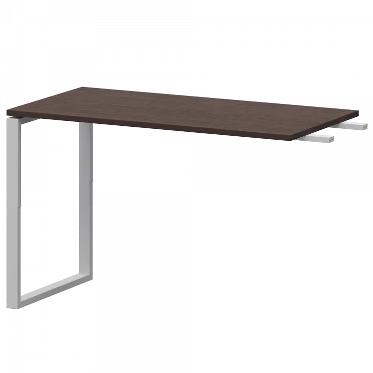 Бриф-приставка на металлокаркасе АМ.О-120.60 Дуб венге/Белый 1200x600x760 Арго-М