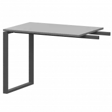 Бриф-приставка на металлокаркасе АМ.О-090.60 Серый/Антрацит 900x600x760 Арго-М