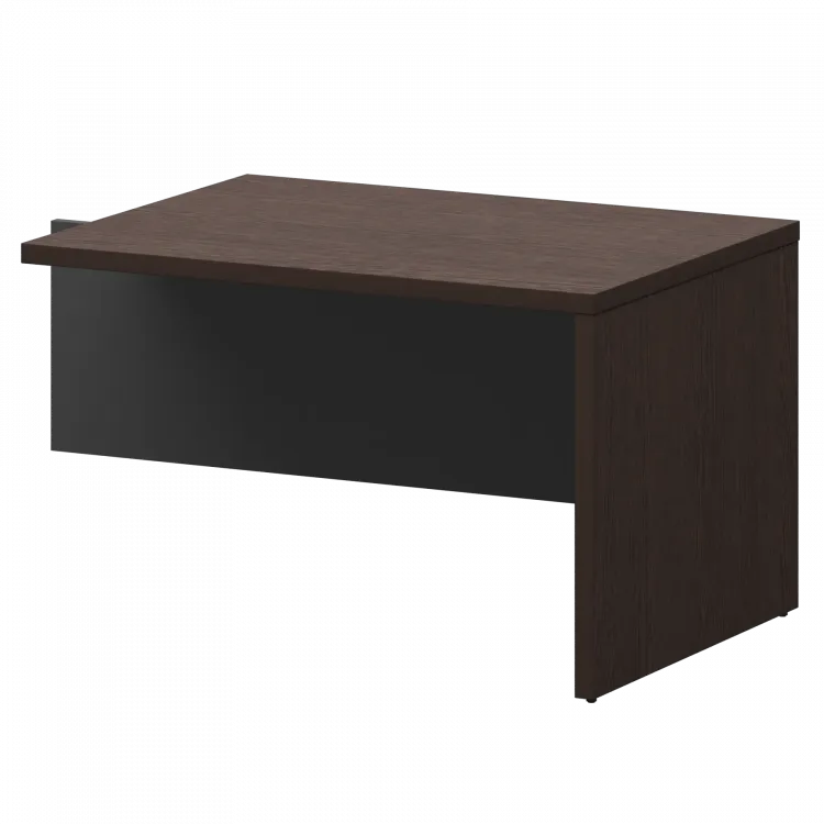 Бриф-приставка KZB-12 Дуб венге/Графит 1200x900x750 Кортез